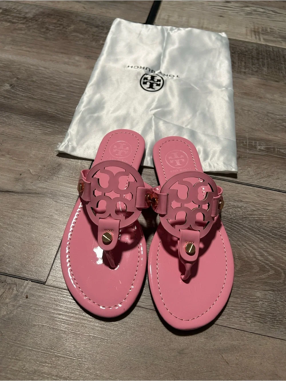 Pink Tory Burch sandals